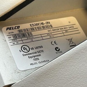 PELCO ES30C16-2N SERIES POSITIONING SYSTEM -SECURITY CAMERA