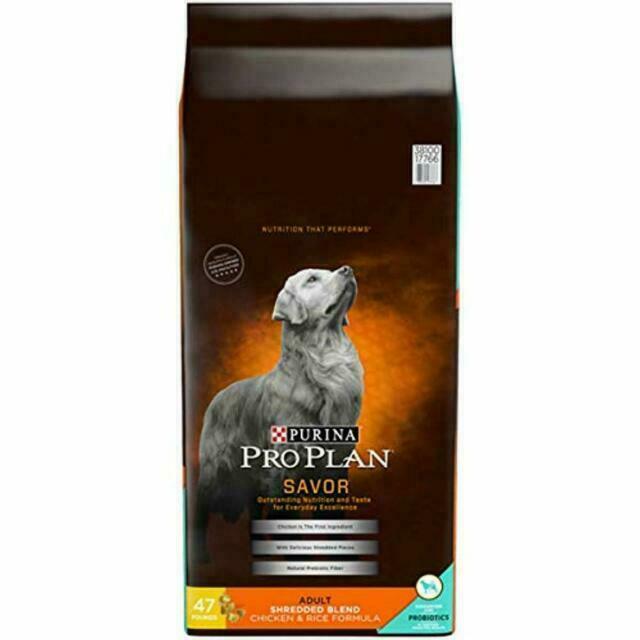 Purina One High Protein Dry Dog Food – Real Chicken & Rice, Adult, 40 Lbs