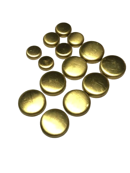 Brass Welch Welsh Freeze Core Plug Set Gallery Kit Fits Ford Falcon 6 4.0 EA-FG - image 3 of 3