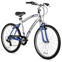 Northwoods Pomona 26 Men's 7 Speed Dual Suspension Fitness Cruiser Bike, Blue on sale Northwoods Pomona 26 Men's 7 Speed Dual Suspension Fitness Cruiser Bike, Blue on sale