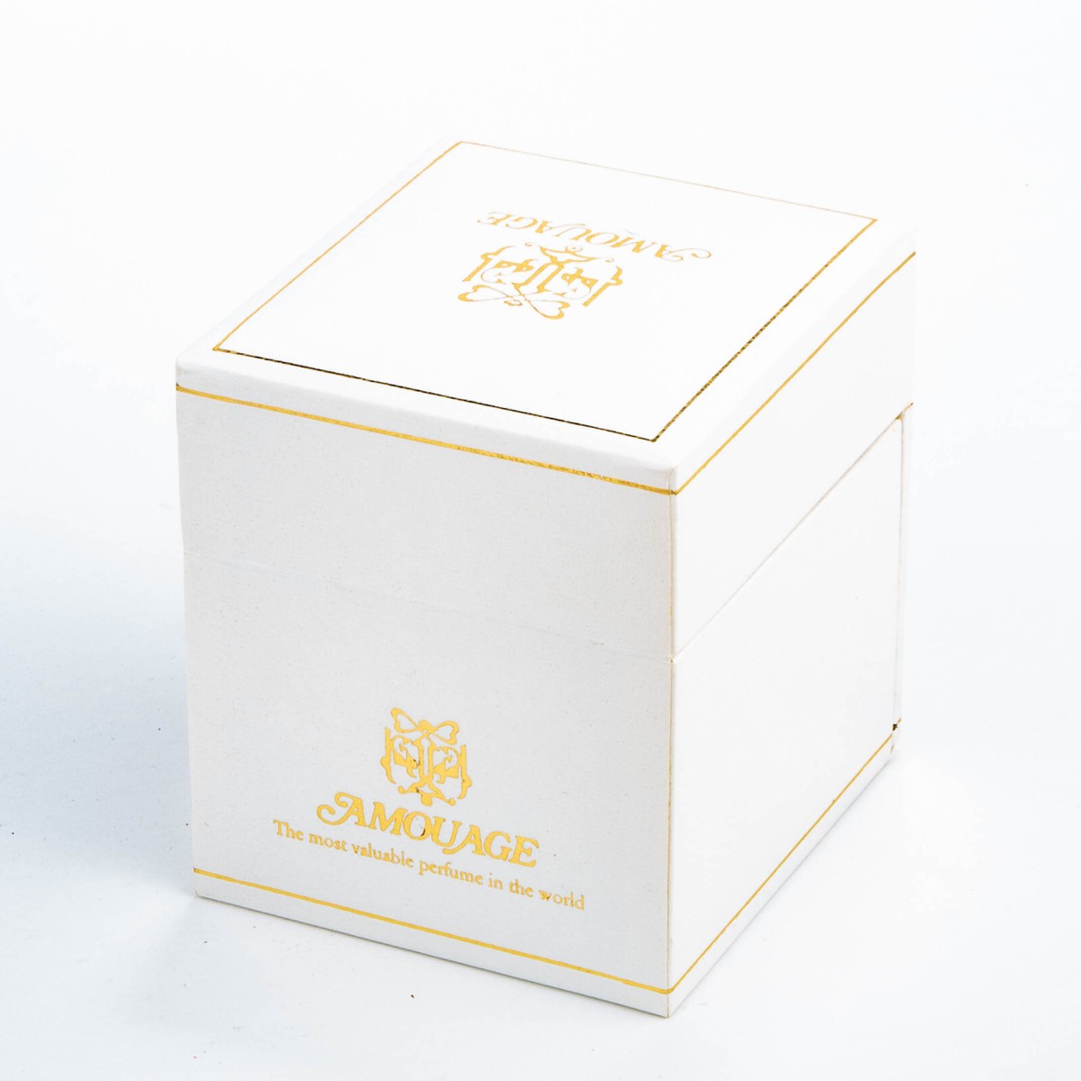 Amouage Hand Polished Crystal Parfum Extrait .25OZ 7.5ml Vintage