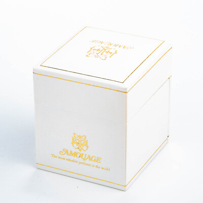 Amouage Hand Polished Crystal Parfum Extrait .25OZ 7.5ml Vintage