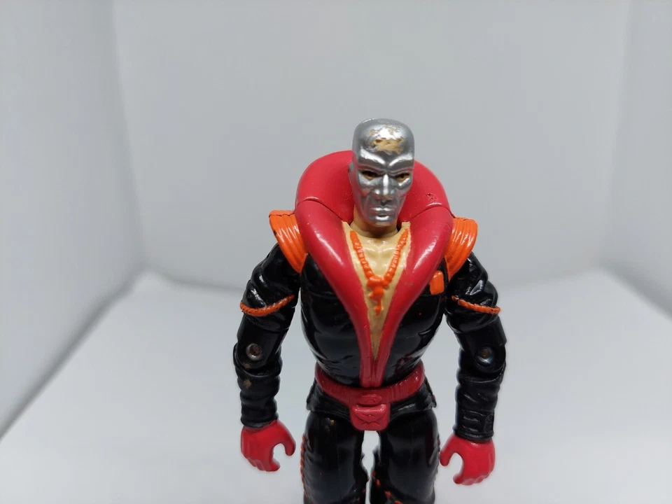 G.I. Joe Destro v3 1991 Action Figure (Forehead scraped of paint slightly) - Image 2 of 4