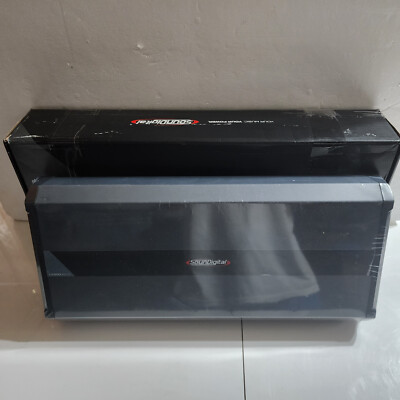 SOUNDIGITAL SD12000.1 EVO 4.0 AMPLIFIER 12000 WATT RMS 2-OHM MODEL
