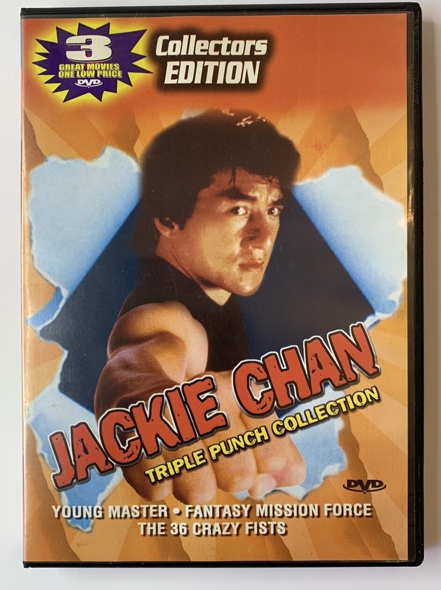 YOUNG MASTER 36 CRAZY FISTS FANTASY MISSION FORCE Jackie Chan DVD