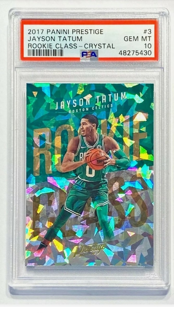 2017-18 JAYSON TATUM Panini Prestige #3 Rookie Class CRYSTAL