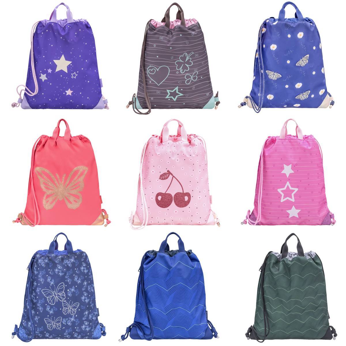 Belmil Sporttasche Sportbeutel GYM-BAG für Mädchen Jungen