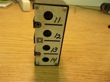 Square D 4-Pole Terminal Block *FREE SHIPPING*