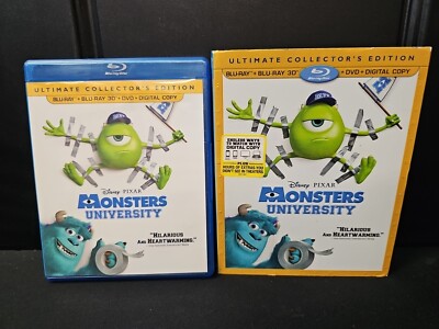 モンスターズユニバーシティ コンプリートボックス Blu-ray DVD 3D ウォルト・ディズニー・スタジオ・ジャパン|モンスターズ