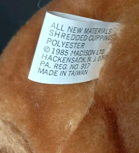 Vintage 1985 Raffles Sweet Hound Dog Girl With Bow Great Condition - Picture 8 of 9