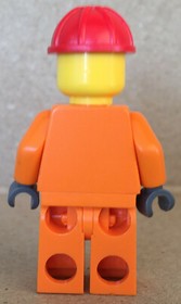 LEGO® Minifigure Town City Worker Construction Worker Set 60026 cty034 cty0034
