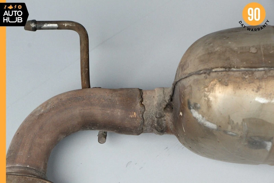 00-03 Mercedes W163 ML55 AMG Sport Dual Exhaust Muffler Mufflers Assembly OEM - Image 4 of 4