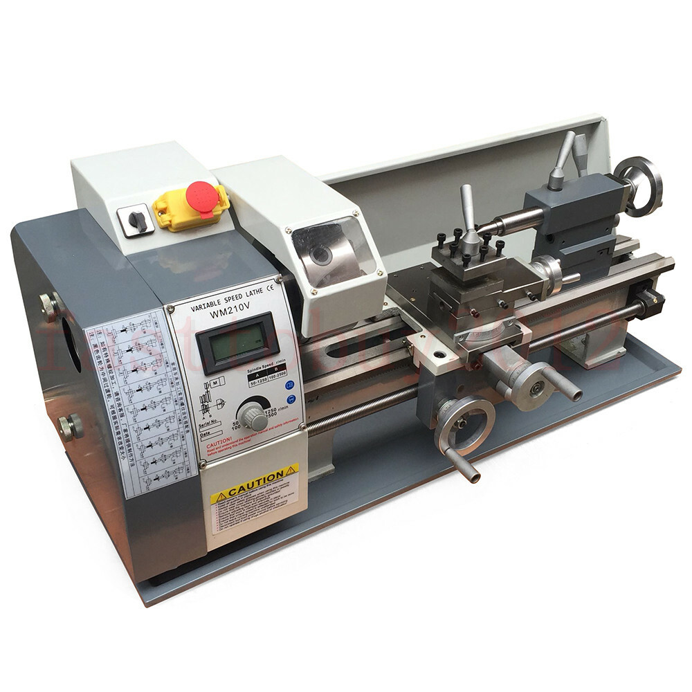 Upgrade 750W Mini Metal Lathe 8