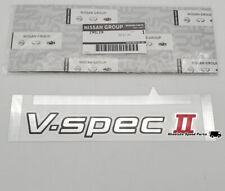 Genuine Nissan R34 Gtr V Spec Ii Rear Emblem 846 Ab000 For Sale Online Ebay