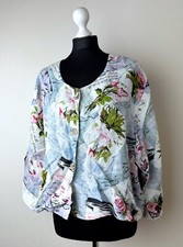 Sarah Santos Damen Hemd Gr. XXL 6 100% Leinen