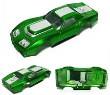 1pc AFX-tras Aurora HO A/P A Production Chevy Corvette BODY Fits AFX Candy Green