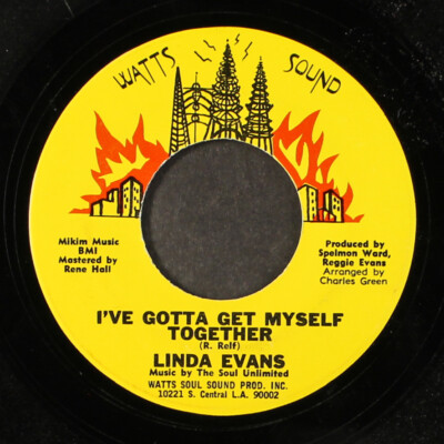 LINDA EVANS: a woman has taken her place / i've gotta get myself together 7''