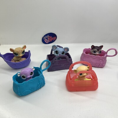 McDonald's LPS Set - Authentic Littlest Pet Shop - Hasbro LPS | eBay