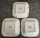 Home AMERICAN SIMPLICITY FRUIT Hand Painted Square Salad Plate 8.5" Set Of 3 — photo 2