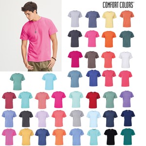 Comfort Colors Adult Heavyweight Tee 1717 Comfort Soft Cotton