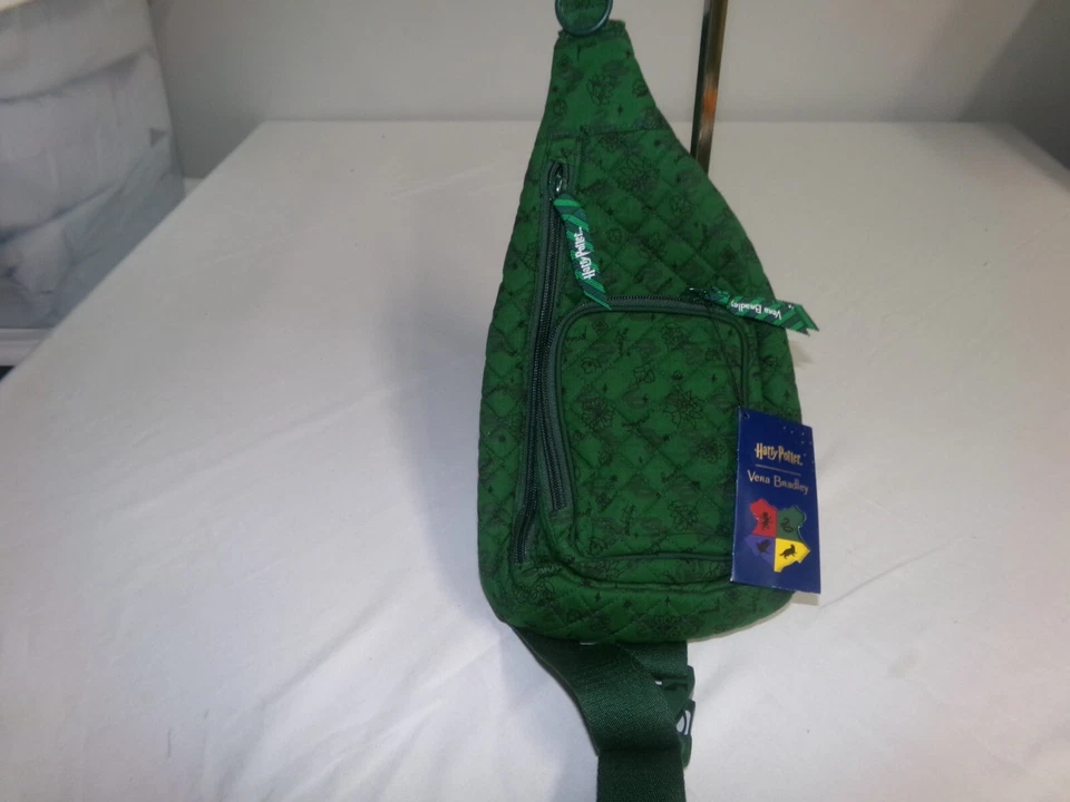 Vera Bradley Harry Potter Mini Sling Backpack Slytherin NWT