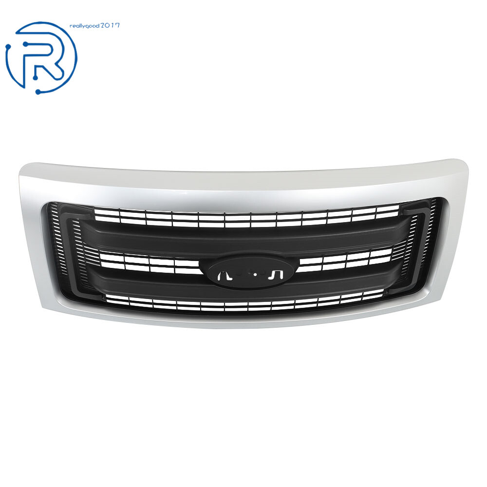 For 2009 10-2014 Ford F150 Front Upper Grille Grill DL3Z-8200-CPTM