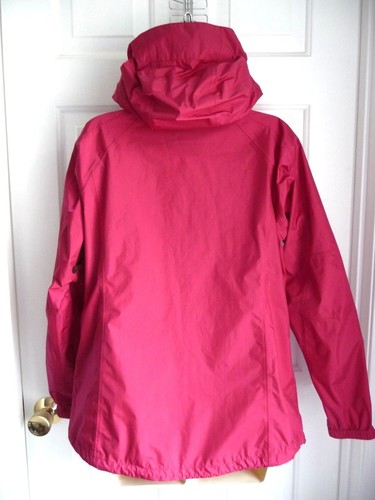 EMS Eastern Mountain Sports Damen Jacke Regenmantel Fuchsia Kapuze Schirmmütze Gr. SM - Bild 5 von 5