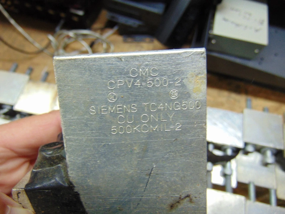 (1) SIEMANS TC4NG500 CU ONLY 500KCMIL-2CMC CPV4-500-2 BLOCK - Image 2 of 4