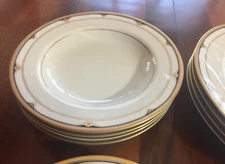 Mikasa Golden Shell ONE SOUP BOWL (6 avail), Vintage Fine China NEAR MINT