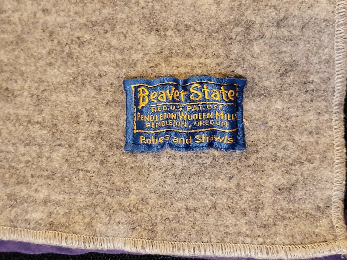 入手困難　PENDLETON Beaver State wool blanket SOLD. Pendleton Beaver State Wool Blanket – Carol Telfer