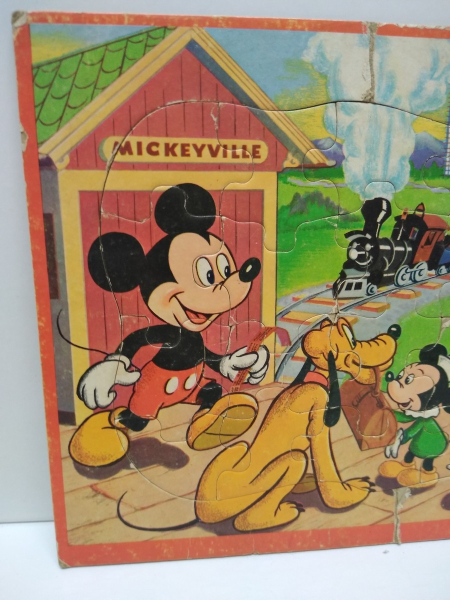 MICKEY MOUSE ★ ヴィンテージ　パズル　ウォルトディズニー MICKEY MOUSE ☆ ヴィンテージ パズル ウォルトディズニー
