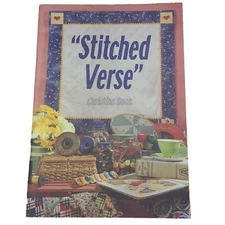 Stitched Verse By Christine Book Pattern Book Sewing Patterns HTF 