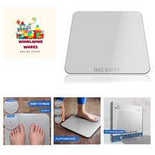 Bathroom Scale, Highly Accurate Digital Bathroom Body Scale, Measures Weight ...