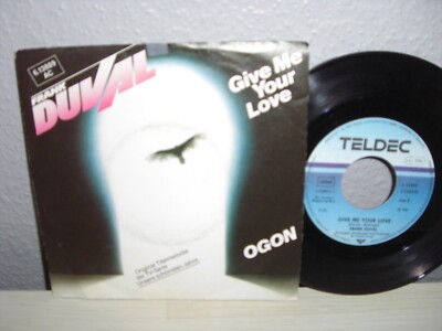 Schallplatte 7''/ FRANK DUVAL ( GIVE ME LOVE ) Vinyl 1983