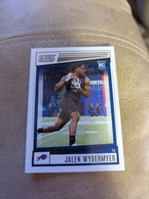 JALEN WYDERMYER 2022 PANINI SCORE ROOKIE FOOTBALL CARD-#370-BILLS 🏈