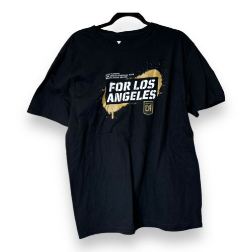 Fanatics Black LAFC 2022 MLS Cup Playoffs Short Sleeve Men’s Unisex Sz L