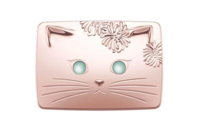 PAUL & JOE Special Cat Powder Foundation Case 001 with Brush Limited Edition