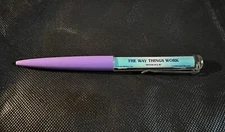 The Way Things Work “Wheels” Float Pen - Rare