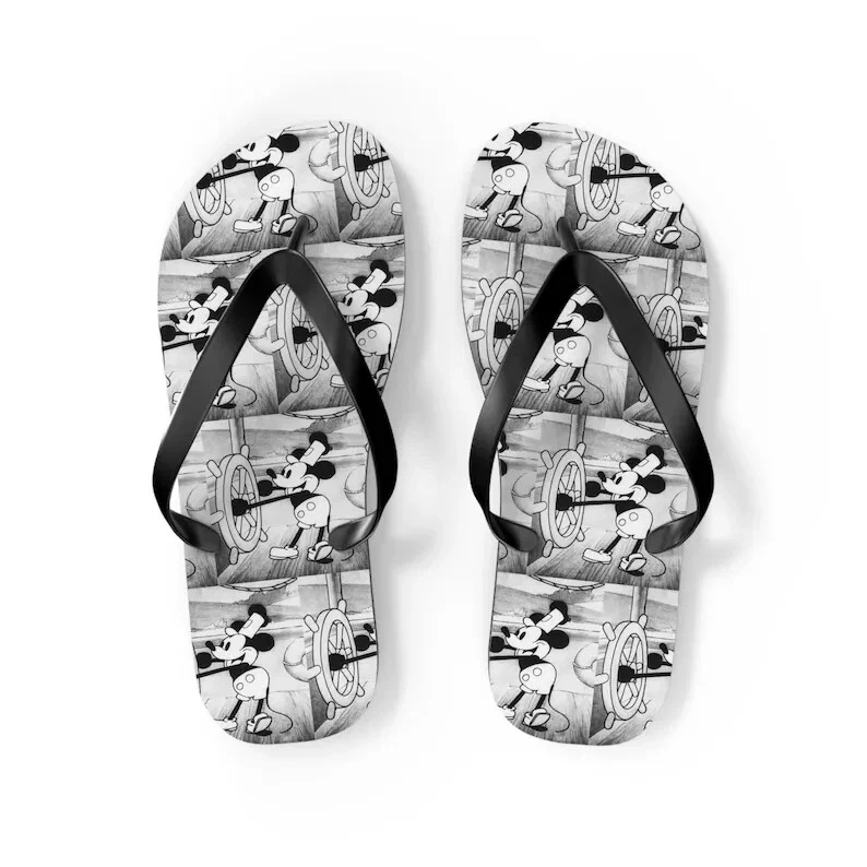 Steamboat Willie Flip Flops
