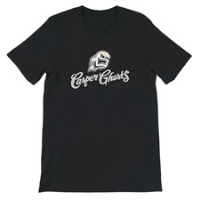 Casper Ghosts T-Shirt   Vintage Baseball Team Shirt  Soft Cotton Retro Tee