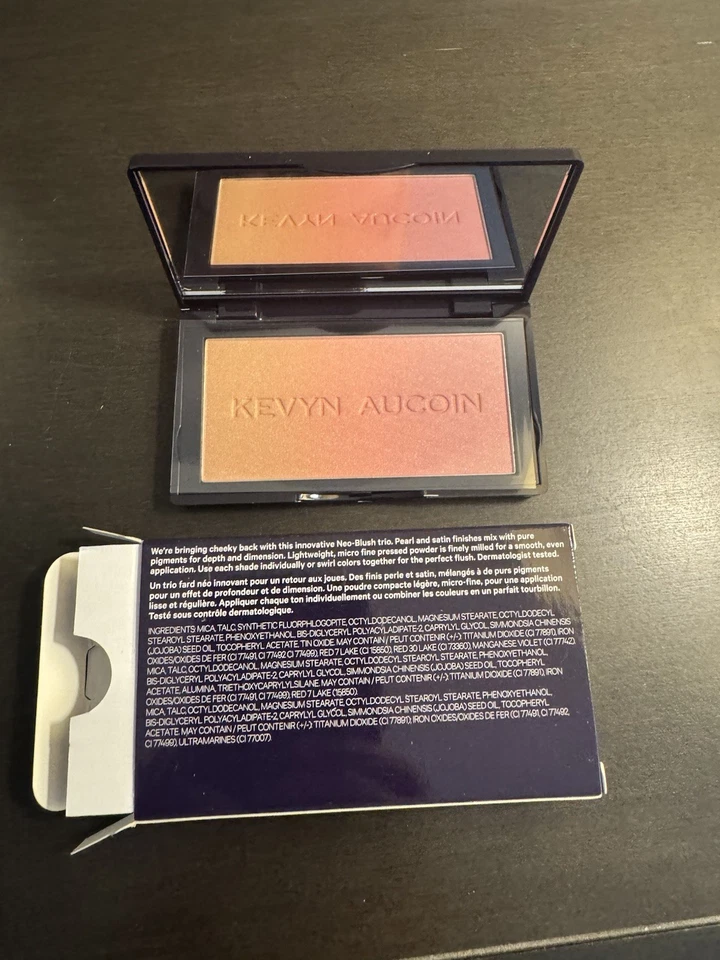 Kevyn Aucoin The Neo Blush Rose Cliff 6,8 г 0,2 унции полный размер новый в коробке - Изображение 2 из 4