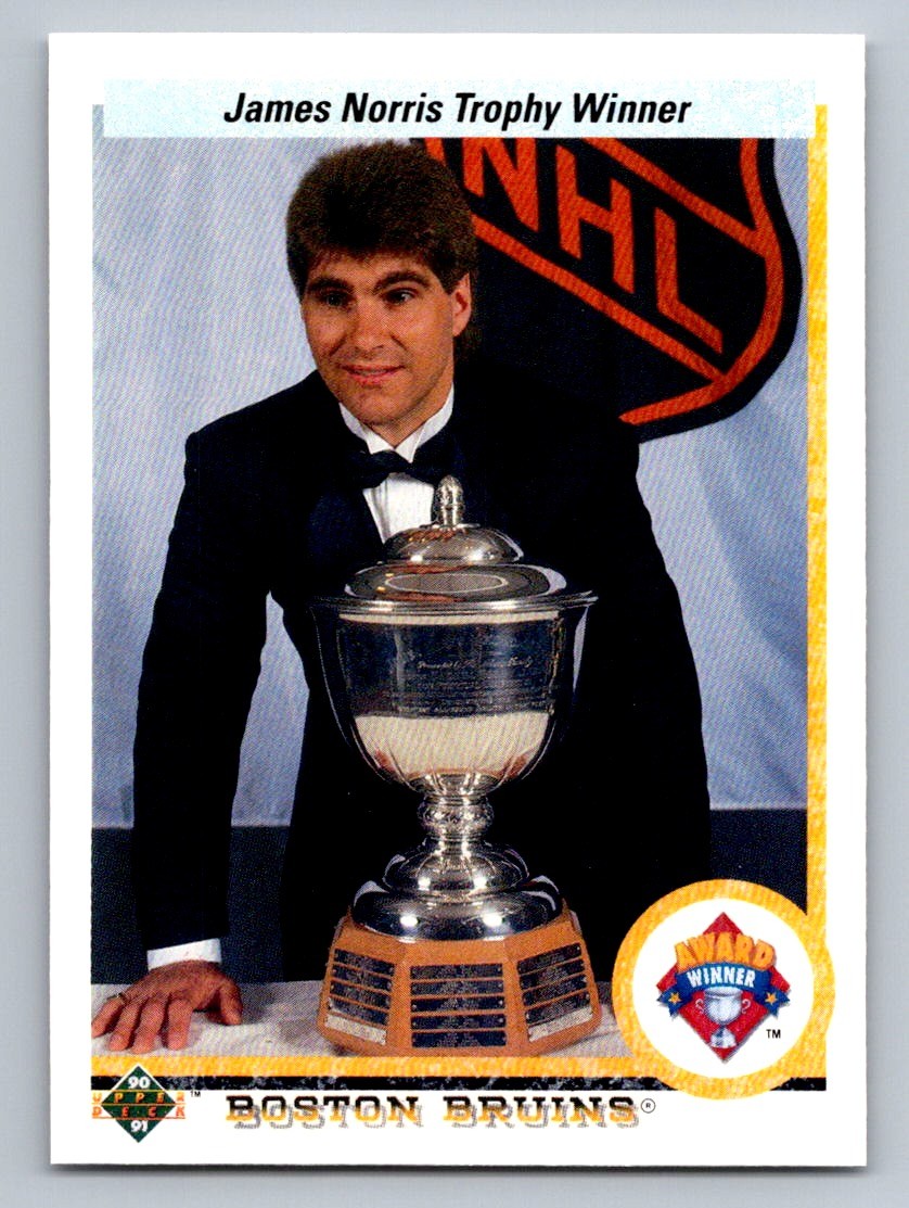 1990 Upper Deck Ray Bourque #204b Boston Bruins