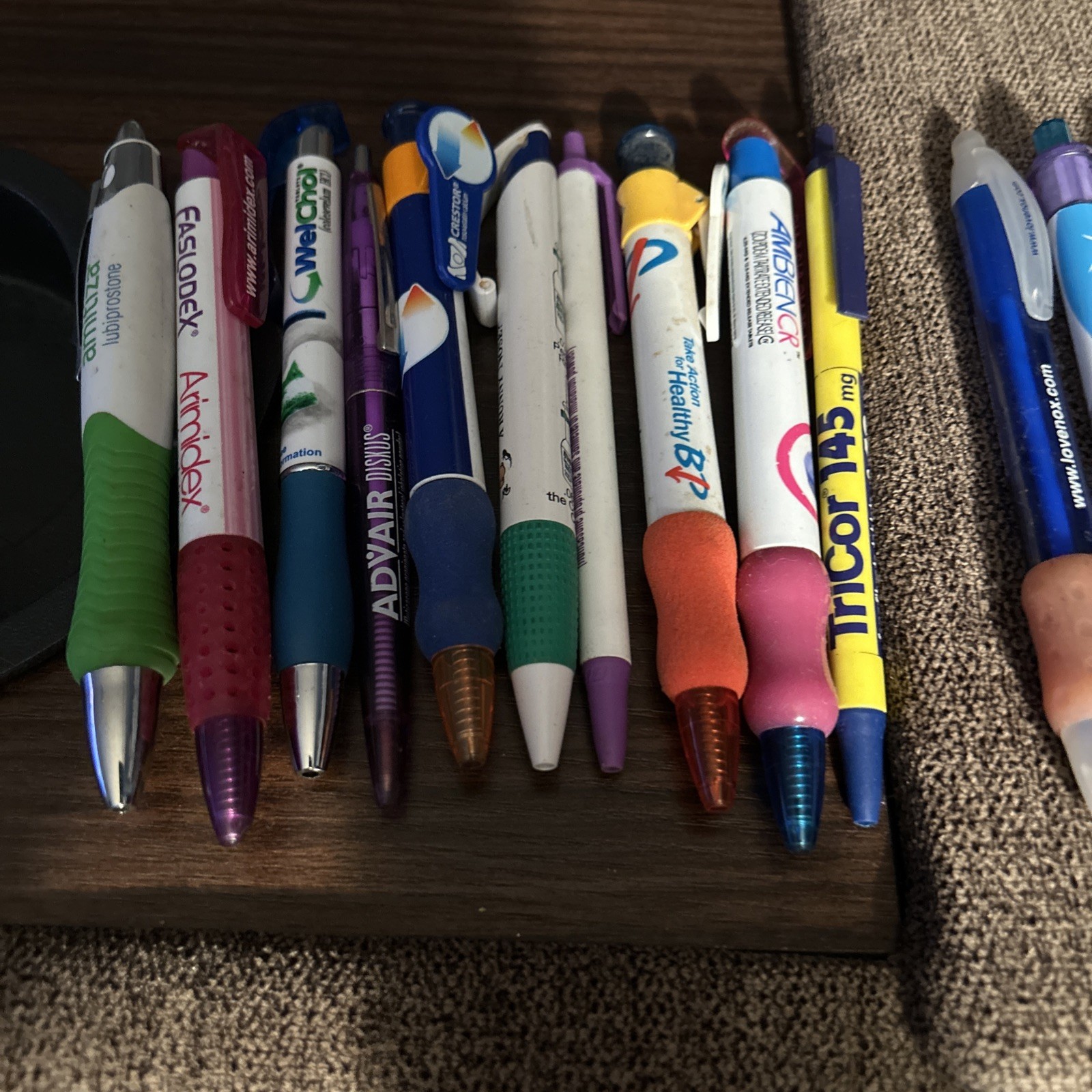 Lot of 20 PENS Drug Rep Pharmaceutical Promo Medical Advertising