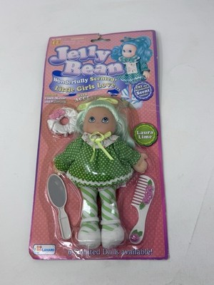 New Lanard Jelly Bean Laura Lime Scented Doll with Accessories 1997