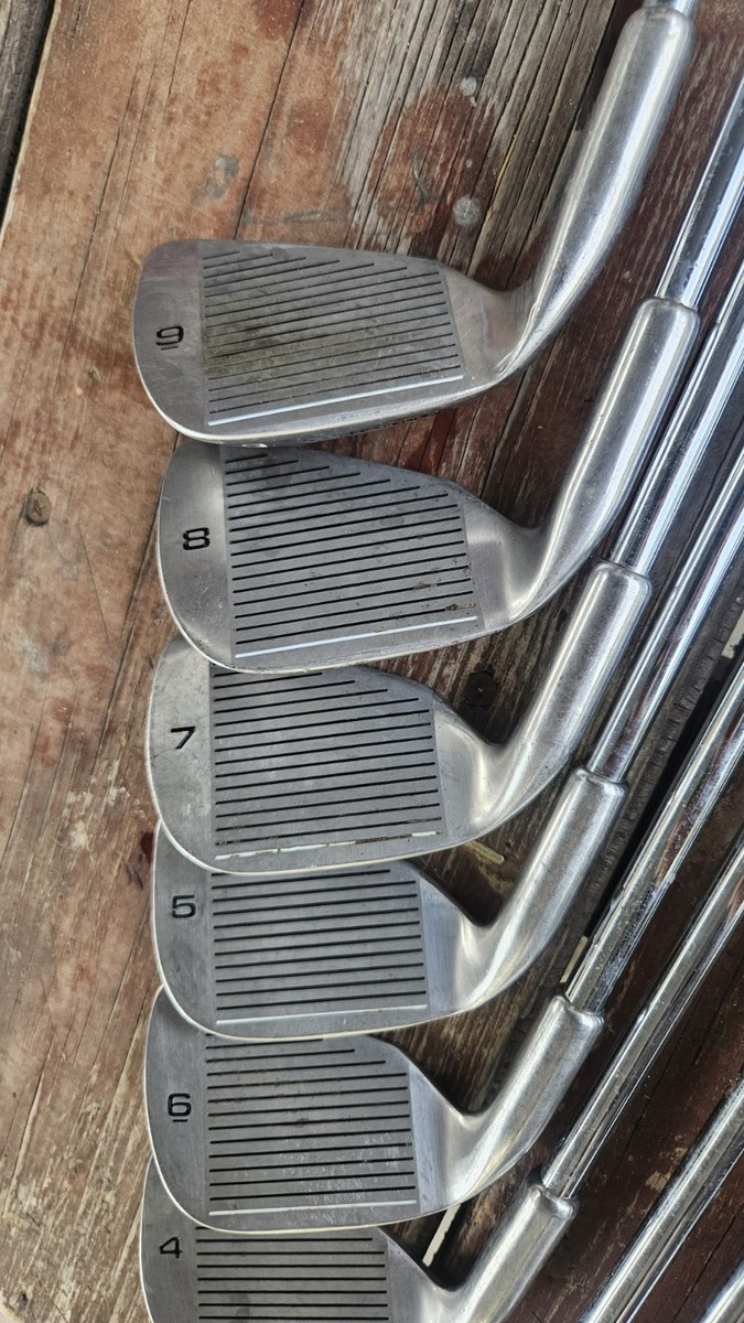 Spalding Eagle 3-9 Irons Driver With A Knight Mach300 Tour Jumbo