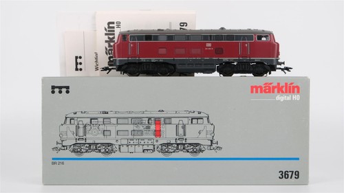 Märklin H0 3679 Diesellokomotive BR 216 005-9 DB Wechselstrom Digital | Zustand: Gebraucht
