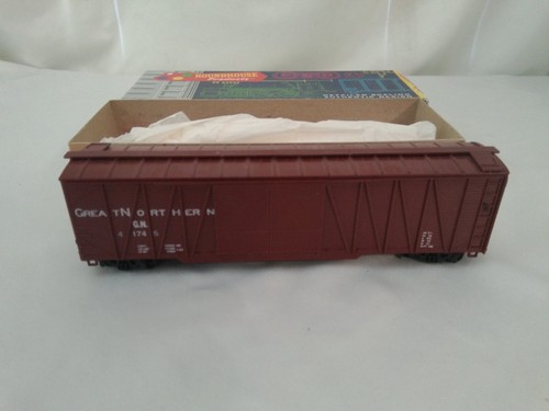 Roundhouse Escala HO Material Rodante 40' Lado Madera Doble Puerta Boxcar Excelente Nth #41745 | Zustand: Used