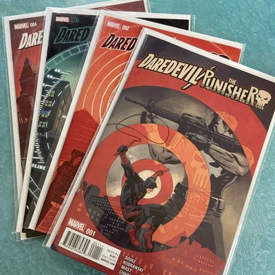 Daredevil / The Punisher #1-4 Complete Set Marvel Comics 2016 NM