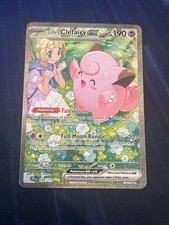 Lillies Clefairy EX Journey Together Card 184/159 SIR NM Condition