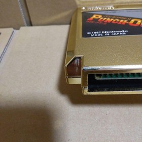 PUNCH OUT GOLD VERSION NINTENDO  FAMICOM / NES  FC SUPER RARE!